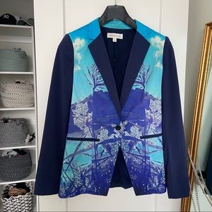 Finder’s Keeper Printed Statement Blazer